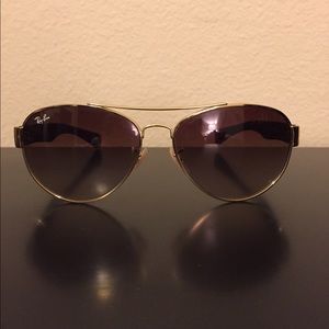 Gold Ray Ban Aviators