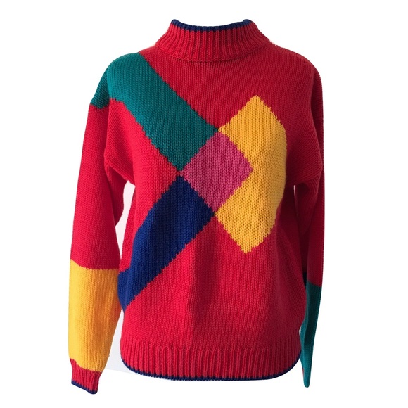 80s retro sweater