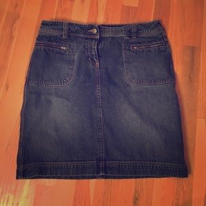 NY & Co Denim Skirt