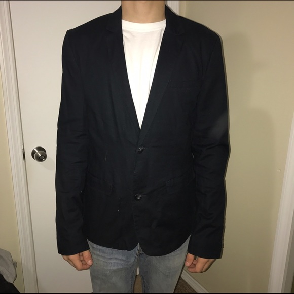 BDG dark navy blue blazer