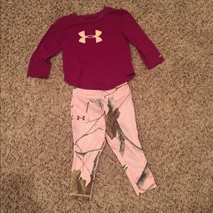 Pink camo set. So cute!
