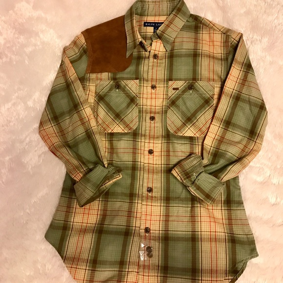 Ralph Lauren plaid button down