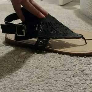 Sitting in closet