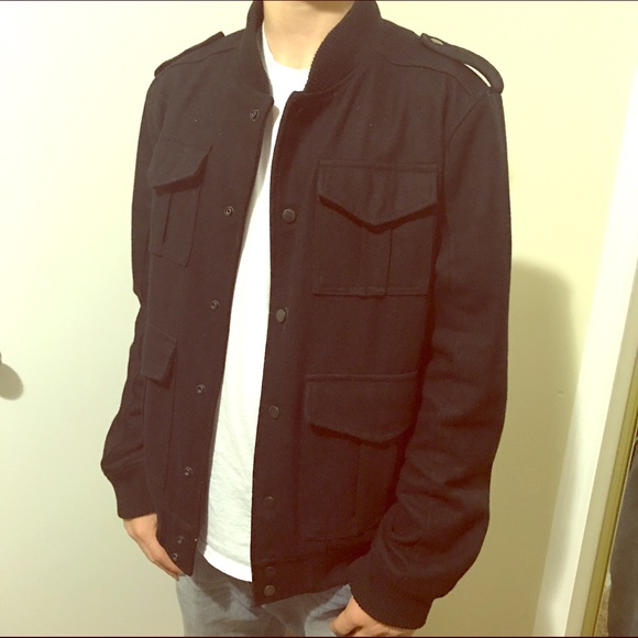 Black Heritage 1981 button up jacket