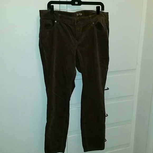 Brown corduroy pants