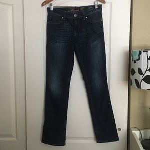 Mavi Dark Blue Jeans Straight Leg