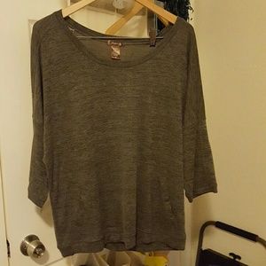 Dark grey sweater with pockets