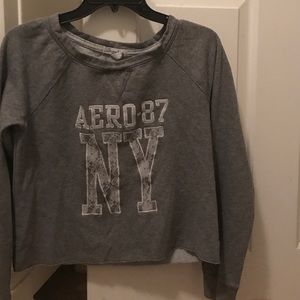Aeropostale crop sweatshirt