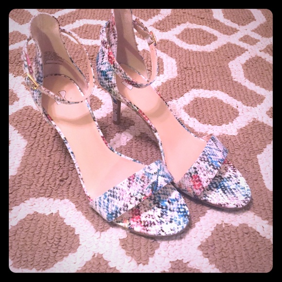 BP multicolor heels. Brand new