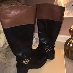 Michael Kors leather boots