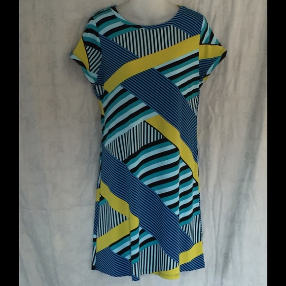 Calvin Klein cap sleeve shift dress