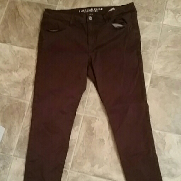 🛍 12 hour sale!!! 🛍🛍 MaroonSateen AEO Jeggings