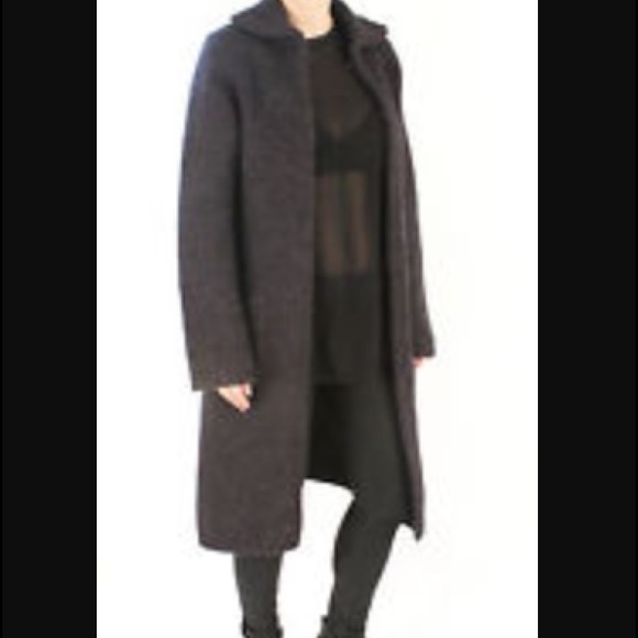 J. Crew Sweaters - J. Crew charcoal sweater coat M