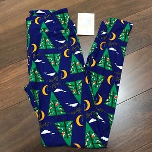🎄O/S NWT LuLaRoe Christmas leggings.🎄