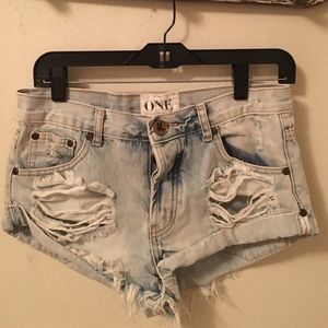 One Teaspoon "Bandits" shorts