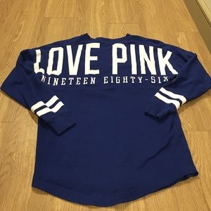 FLASH SALE VS Pink Brand Varsity Crewneck