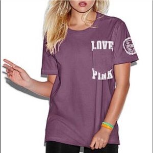 NEW VS Pink campus tee