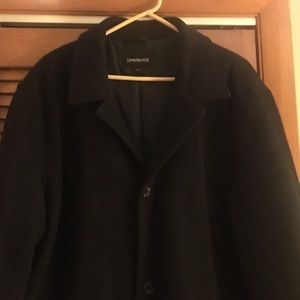 Men's London fog overcoat