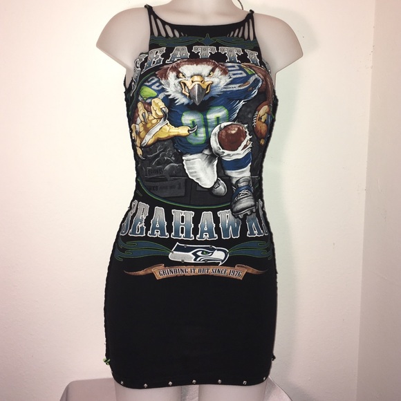 Seahawks Custom Mini Dress