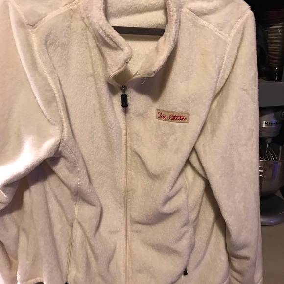 OSU Ohio State Buckeyes Womens light zipup jacket