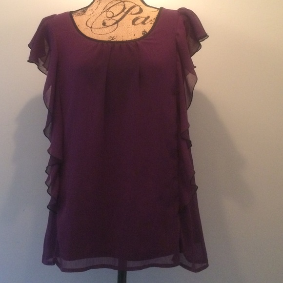 Purple Lined Blouse