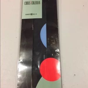 Chris Coleman Harmony Ball Neck Tie Black Blue