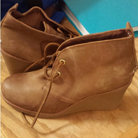 Brown Sperry's Booties