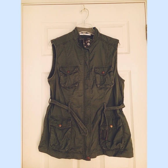 Green Utility Vest