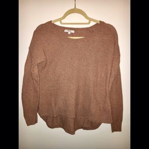 Madewell Deep Tan Sweater