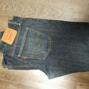2-Levi 514, Straight Fit Stretch Jeans, 32, 30