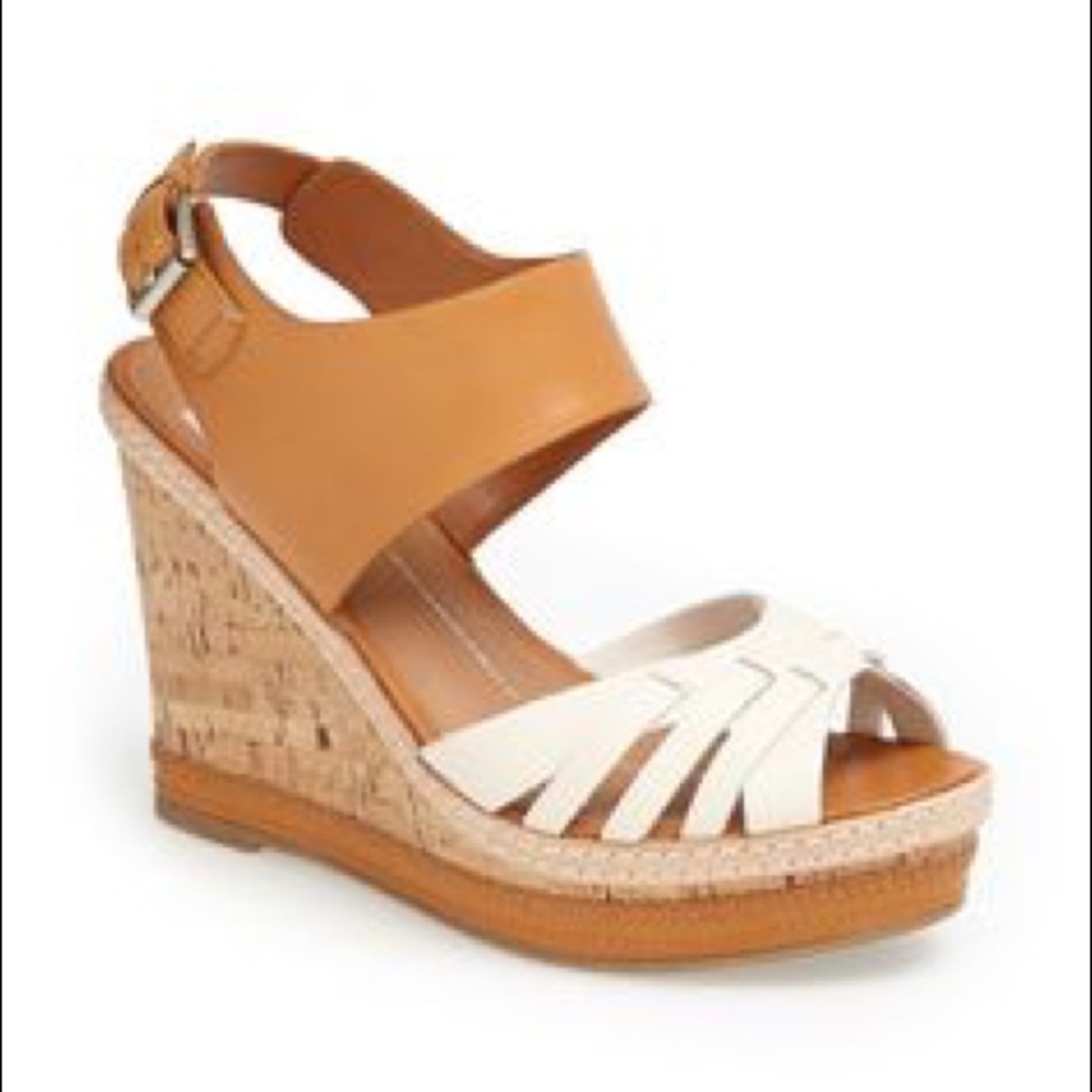 DV Dolce Vita color-block cork wedge sandal