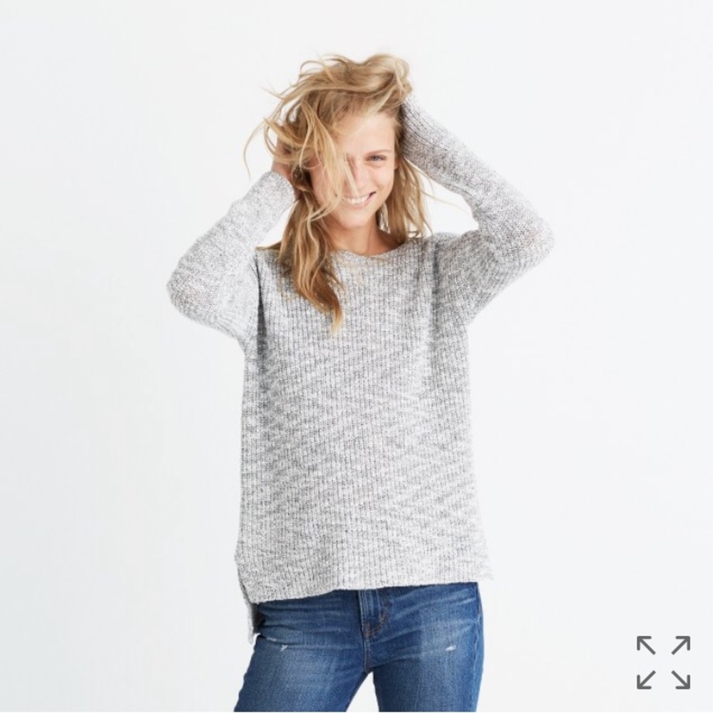 Madewell eastbank pullover sweater