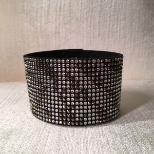 Swarovski zebra snap bracelet