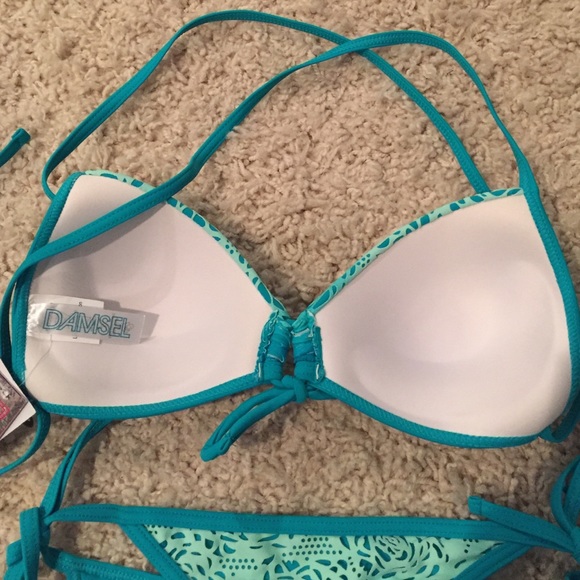 Damsel Ombré Floral Bikini - Picture 2 of 4