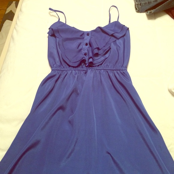 Blue sun dress