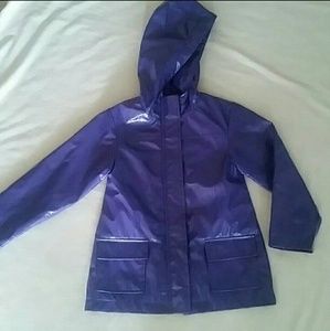 ♨4/5 Purple Raincoat