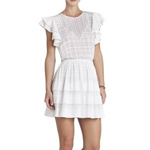 BCBG MaxAzria Joice Ruffle Sleeves Dress sizeM NWT