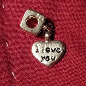 Pandora-I Love You Charm