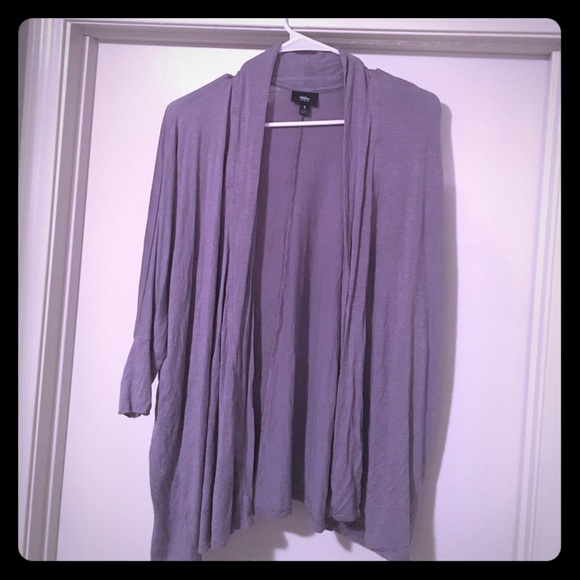 Purple Cardigan