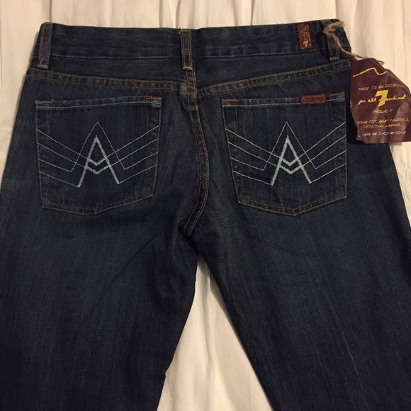Brand new 7 For All Mankind boot cut jeans
