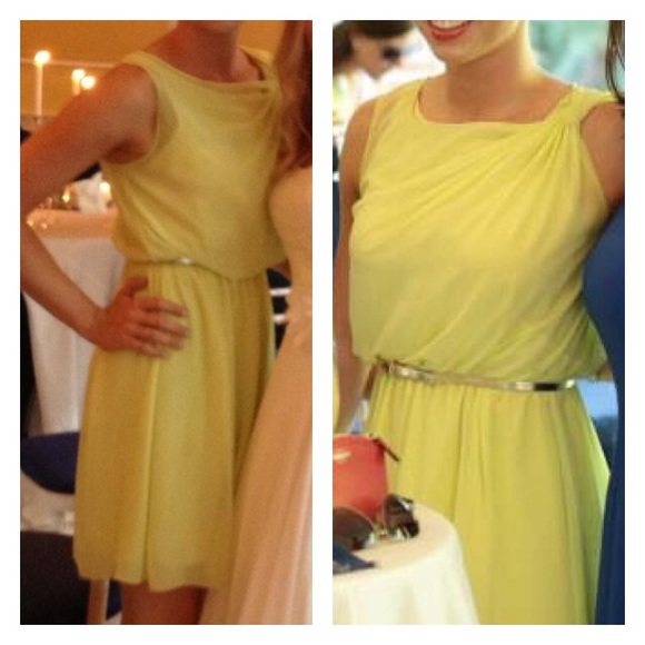 Neon or 🍋 Lime Flowy Day Dress