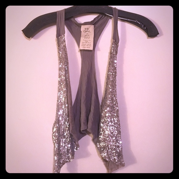 Free People FP1 Sequin Tank