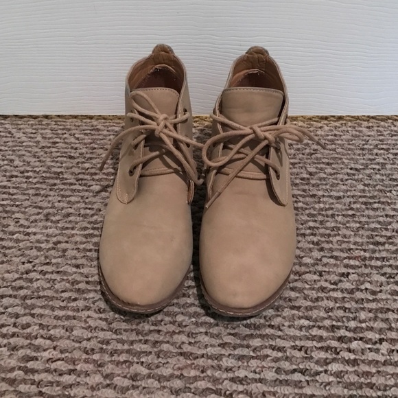 Wedge ankle boots