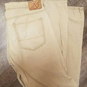 Dockers Tan Jeans, Straight Fit, 33x30