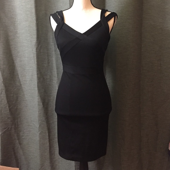 Armani exchange A/X bandage dress black