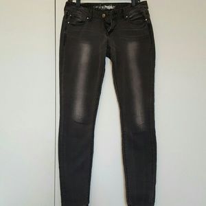 Gray Express Skinny Jeans