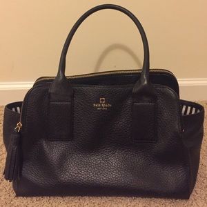 Kate spade large black purse