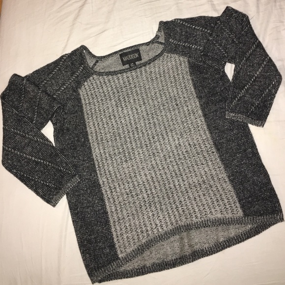 Gray Knit Sweater