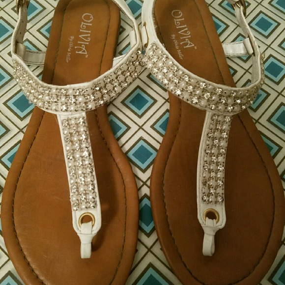 Olivia rhinestone embellished sandals