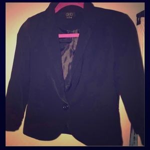 Black 3/4slv blazer